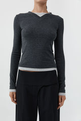 Belt Detail Pants - Black