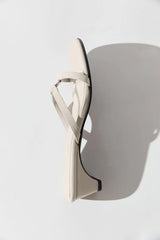 Multi Strap Heel - Off-White