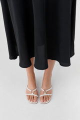 Multi Strap Heel - Off-White