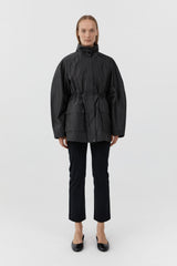 Paper Taffeta Parka - Dark Vetiver - BLVD