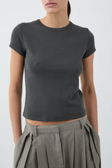 Organic Cotton Baby Tee - Dark Moss - BLVD