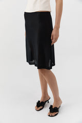 Raw Silk Minimal Bodice - Cloud Cream