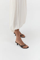 Everyday Thong Heel 50 - Python Embossed