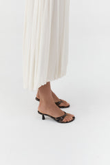 Everyday Thong Heel 50 - Python Embossed