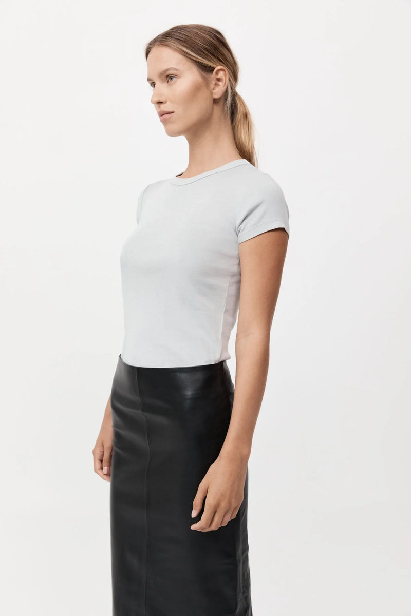 Organic Cotton Baby Tee - Silver