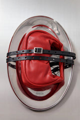 Perforated Mini Bon Bon Bag - Red