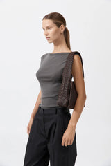 Lattice Everyday Satchel - Coffee