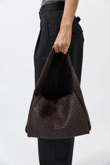 Lattice Everyday Satchel - Coffee