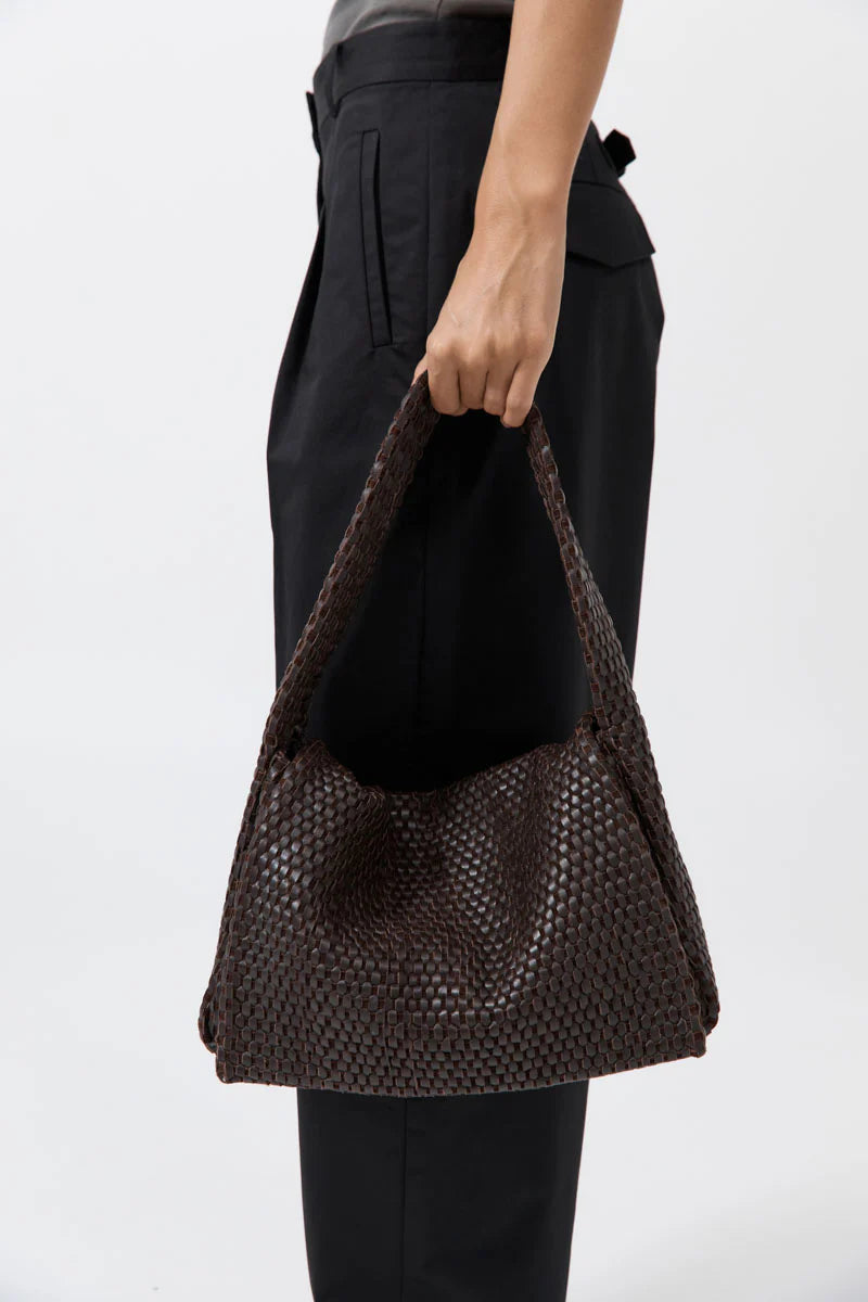 Lattice Everyday Satchel - Coffee