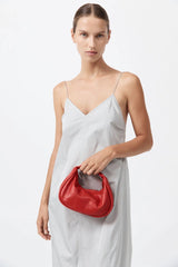 Perforated Mini Bon Bon Bag - Red