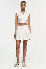 Emie Crop Top - White