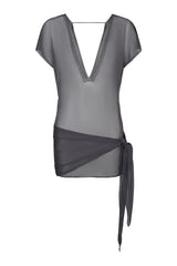 Karoo Sarong Dress - Slate - BLVD