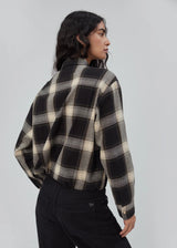 Noon Shirt - Black Plaid