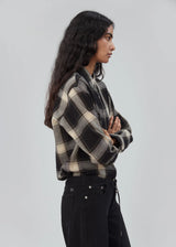 Noon Shirt - Black Plaid
