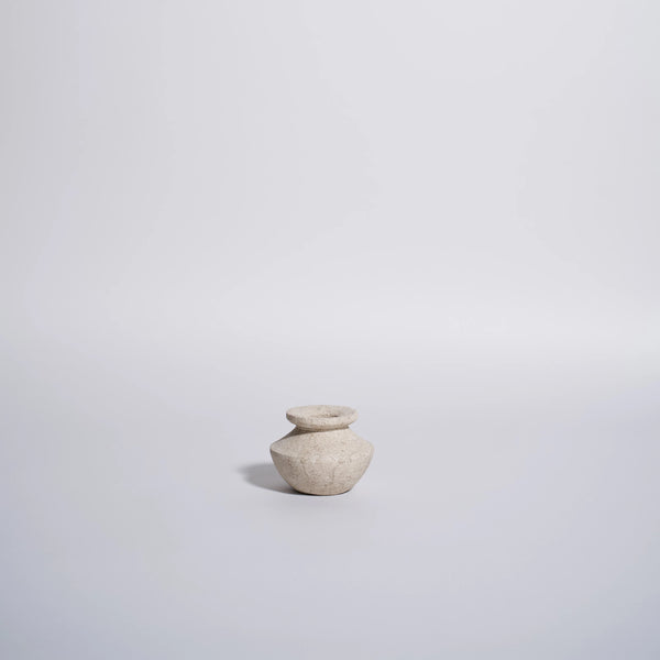 Shay Vase - Jura Limestone