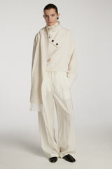 Waist String Parachute Trousers - Butter