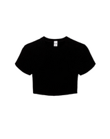 Cropped 60's Slim Tee - Flat Black