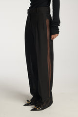 Distance Crag Organza Pants - Black