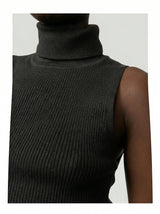 Lisa Knit Top - Dark Grey - BLVD