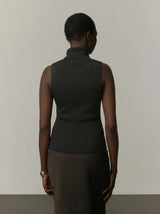 Lisa Knit Top - Dark Grey - BLVD