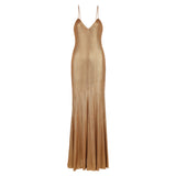 Milou Slip Dress - Gold