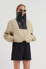 Alonza Jacket - Stone/Black