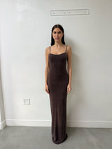 Taro Dress - Chocolate