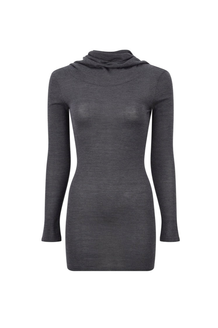 Rayne Dress - Charcoal
