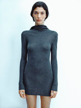 Rayne Dress - Charcoal