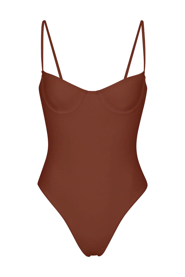 The Balconette Underwire One Piece - Sienna