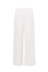 The Keaton Linen Pant - White