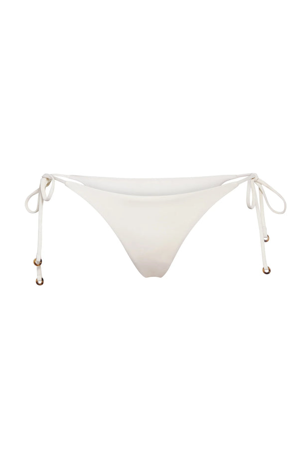 The String Bikini Bottom - White