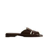 Ancora Squared Slide - Dark Brown