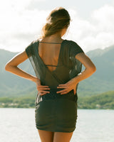 Karoo Sarong Dress - Slate - BLVD