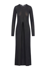 Alina Shirt Dress - Black