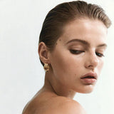 Heaven Mayhem - Baby Knot Earrings - Gold - BLVD