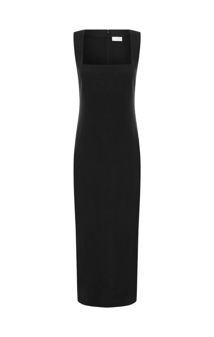 ワンピース Alice long dress Black Alice Poplin Maxi Dress - Black | Fashion Nova