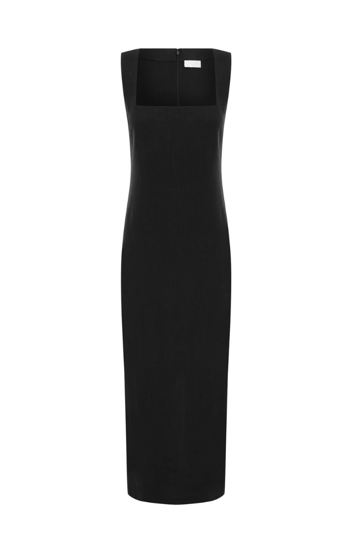 Alice Midi Dress - Black