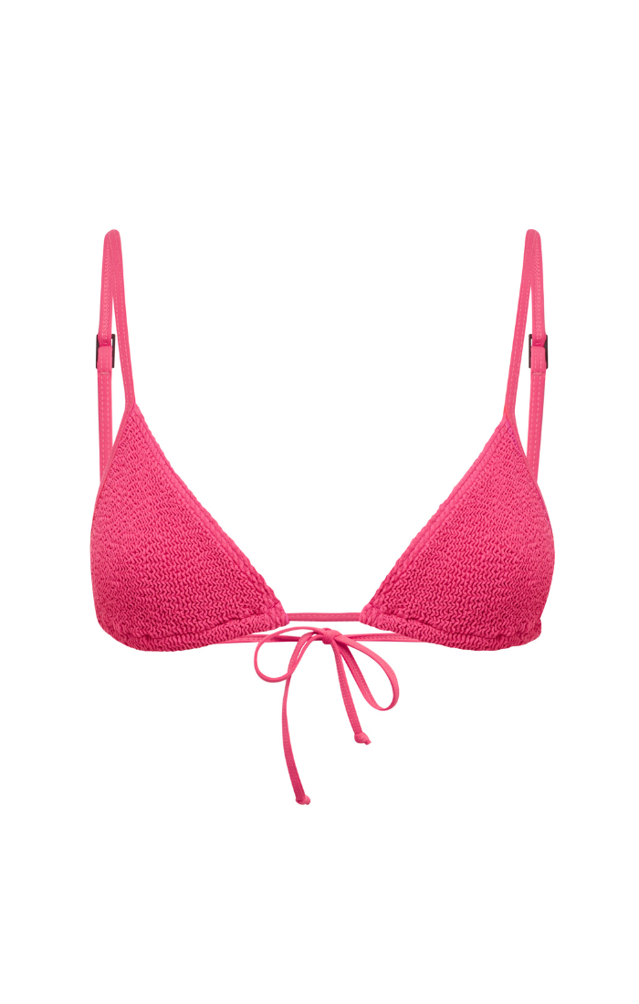 Luana Triangle Top - Raspberry