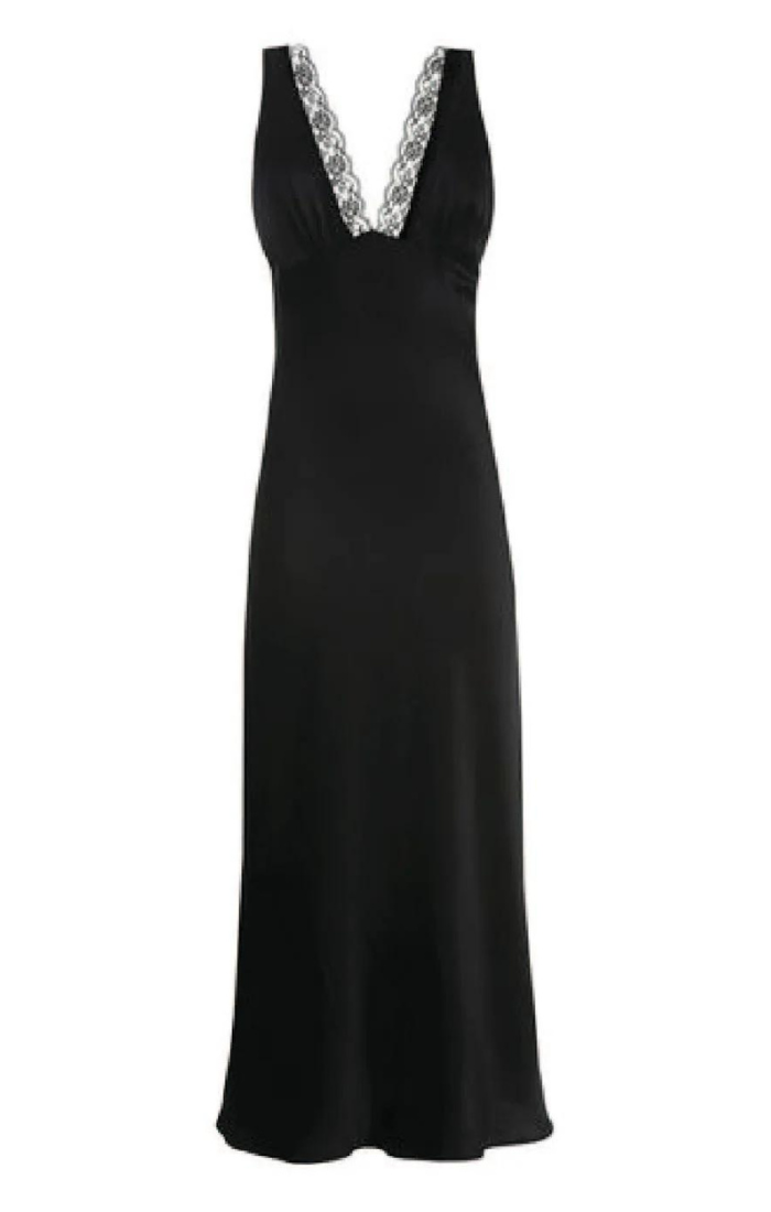 Vintage Nightgown - Black