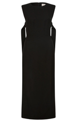 Classic Side Detail Dress - Black