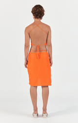 Wrap Skirt - Orange