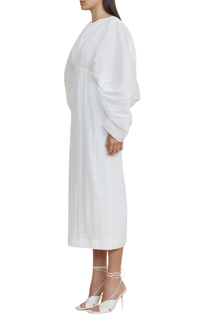 Greenwell Midi Dress - Ivory