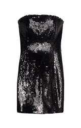Elsie Dress - Black Sequins