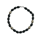 Heaven Mayhem - Clementine Necklace - Black/Silver - BLVD