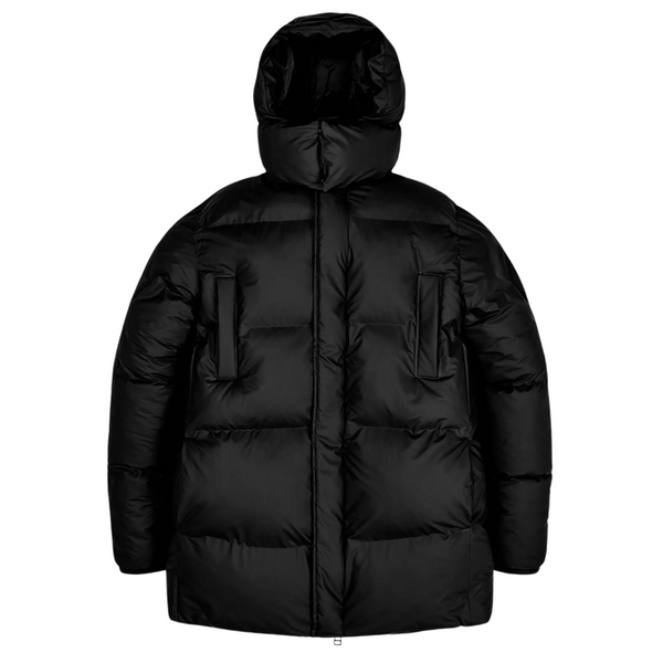 RAINS Men s Boxy Waterproof Puffer Parka