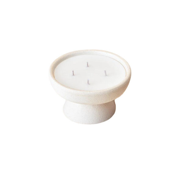 Small Jack Candle - Raw Blanc