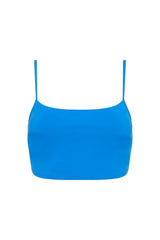 Billie Bikini Top - Cyan