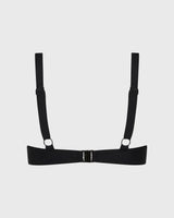 Gracie Bikini Top - Black