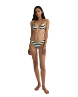 Lulu Bikini Top - Forest Stripe